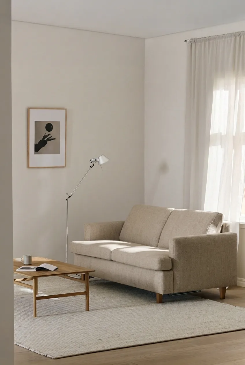 Binga 2,5-sits bäddsoffa, Bern Beige 0341-ek 1898