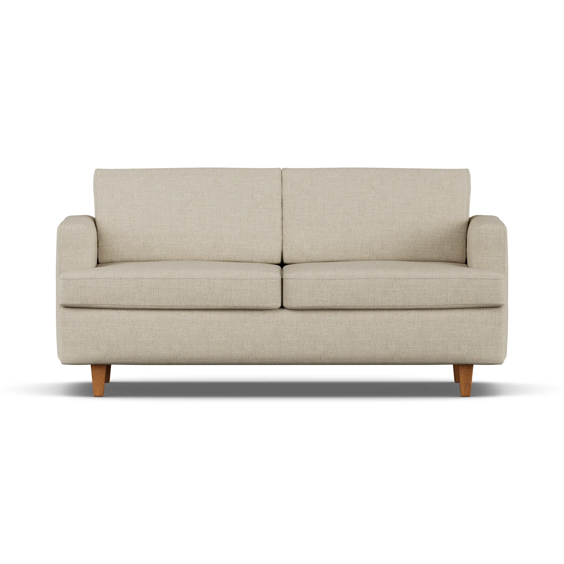 Binga 2,5-sits bäddsoffa, Bern Beige 0341-ekbetsad ask 1898