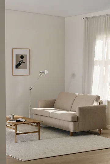 Binga 2,5-sits bäddsoffa - Bern Beige 0341-ekbetsad ask - 1898