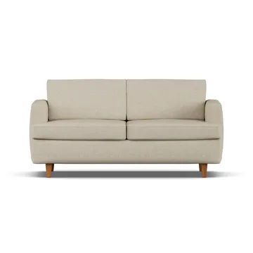 Binga 2,5-sits bäddsoffa - Bern Beige 0341-mörkbetsad ask - 1898