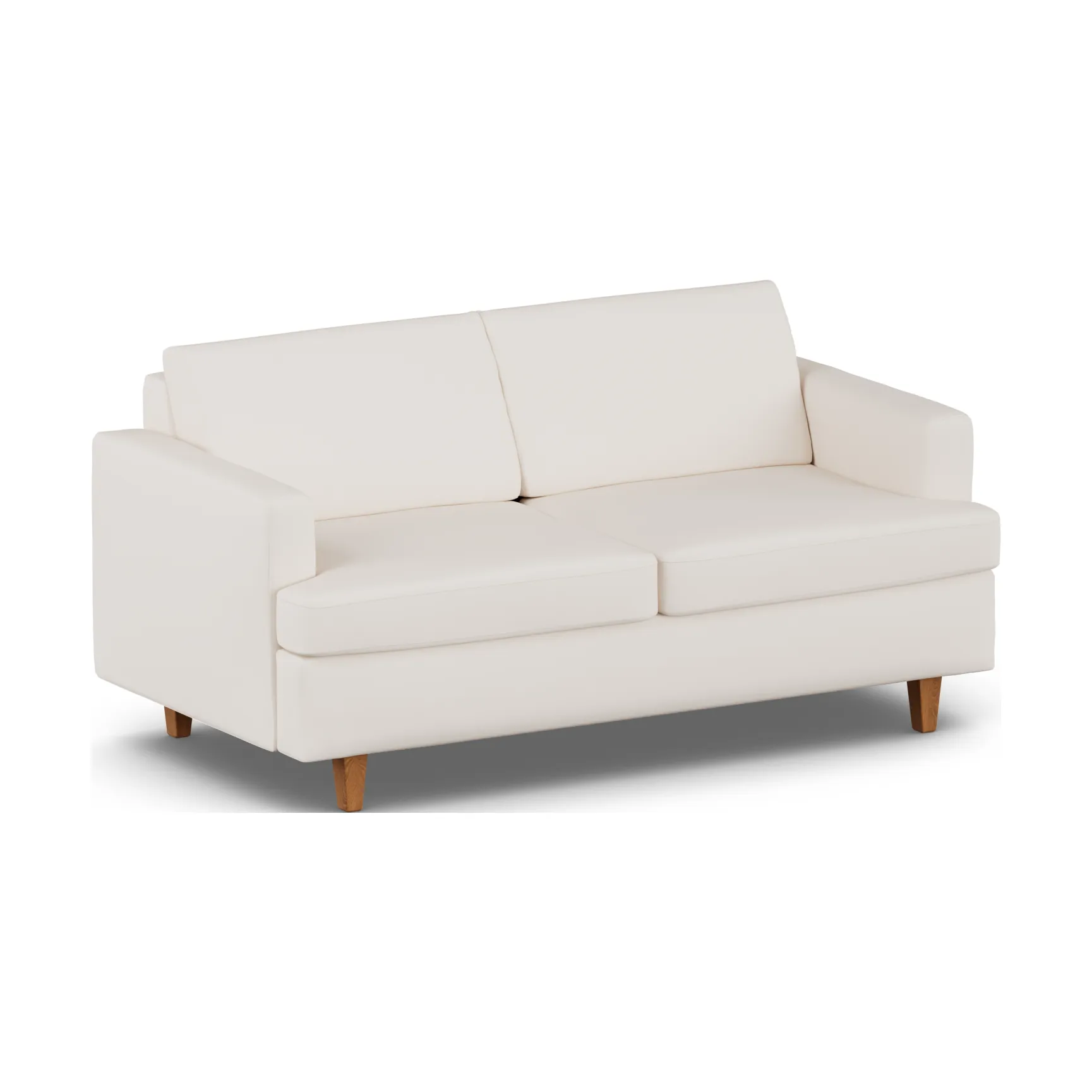 Binga 2,5-sits bäddsoffa, Caleido Beige 9600-mörkbetsad ask 1898