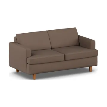 Binga 2,5-sits bäddsoffa - Jump Brown 1955-ekbetsad ask - 1898
