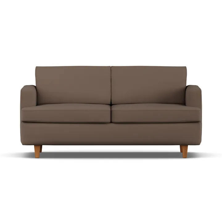 Binga 2,5-sits bäddsoffa - Jump Brown 1955-mörkbetsad ask - 1898