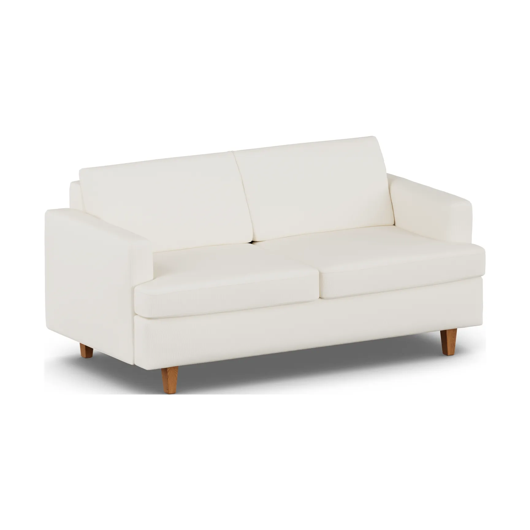 Binga 2,5-sits bäddsoffa, Jump Off White 1954-ekbetsad ask 1898