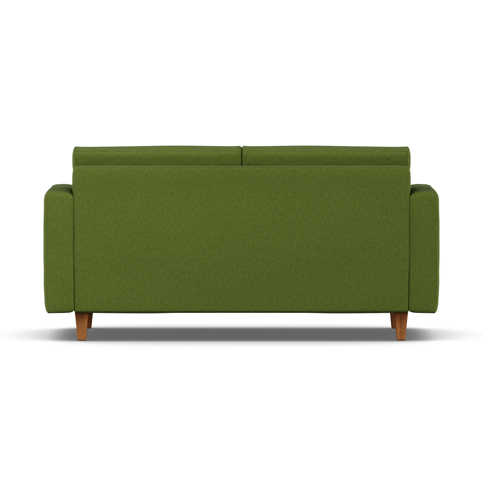 Binga 2,5-sits bäddsoffa, Luiza Green 3975-mörkbetsad ask 1898