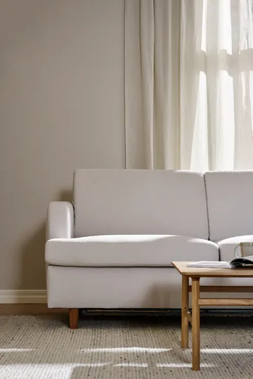 Binga 2,5-sits bäddsoffa - Oslo Nature 1540-mörkbetsad ask - 1898