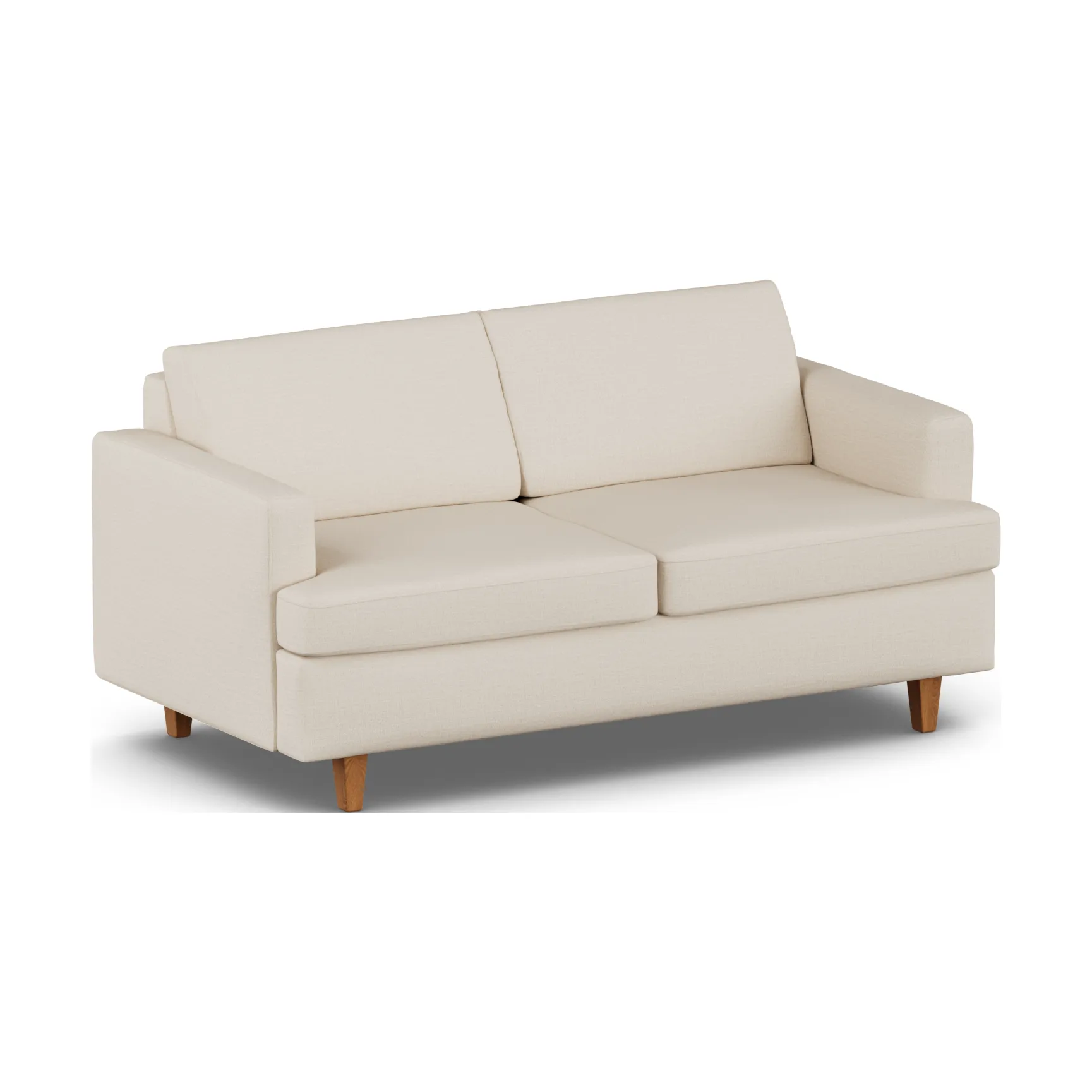 Binga 2,5-sits bäddsoffa, Same Beige 6670-ekbetsad ask 1898