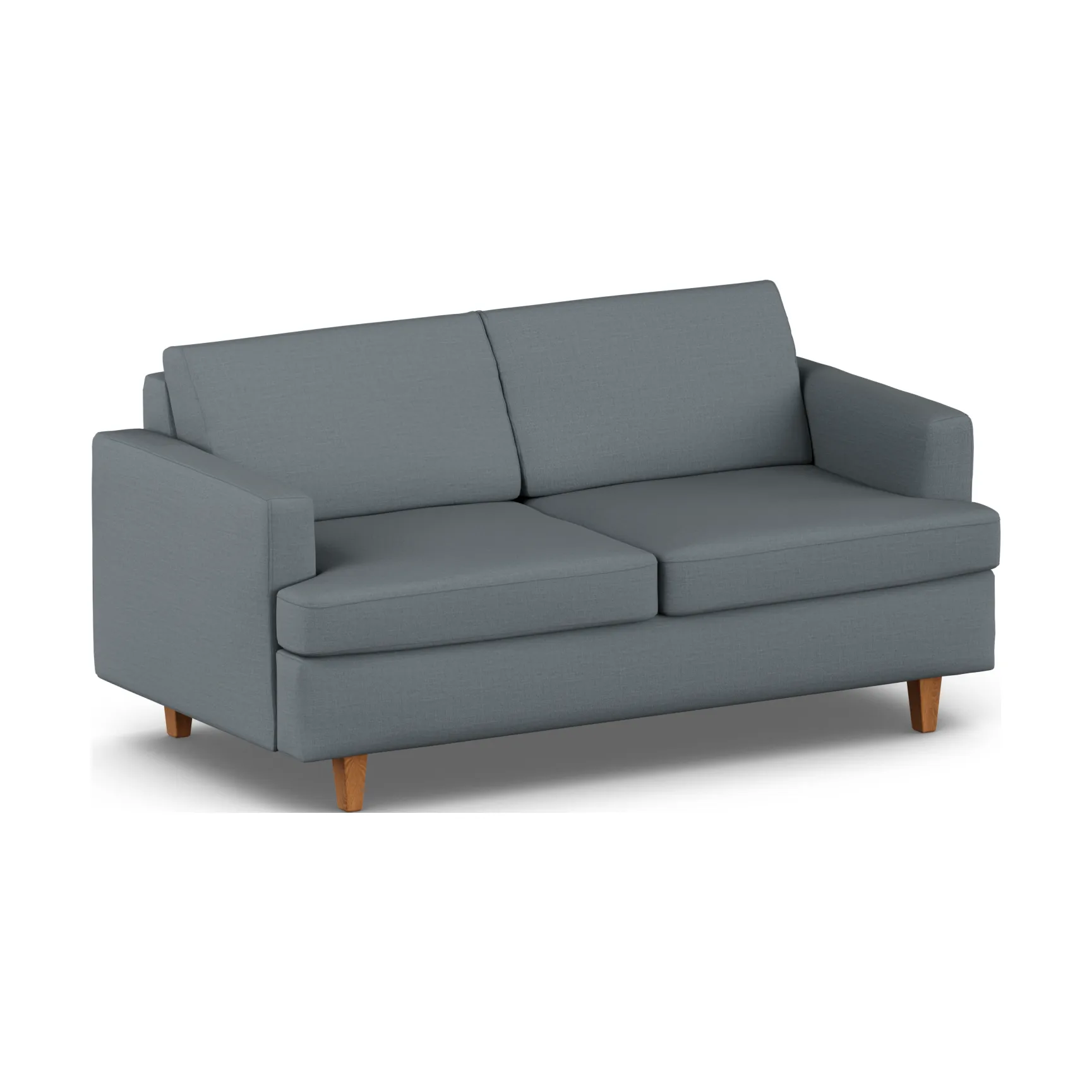 Binga 2,5-sits bäddsoffa, Same Blue 6678-ekbetsad ask 1898