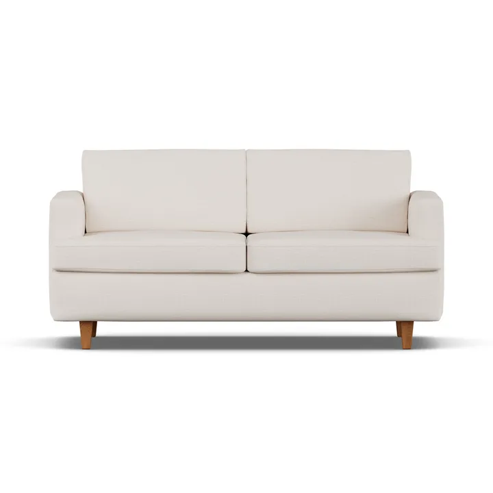 Binga 2,5-sits bäddsoffa - Same Off White 6671-ekbetsad ask - 1898