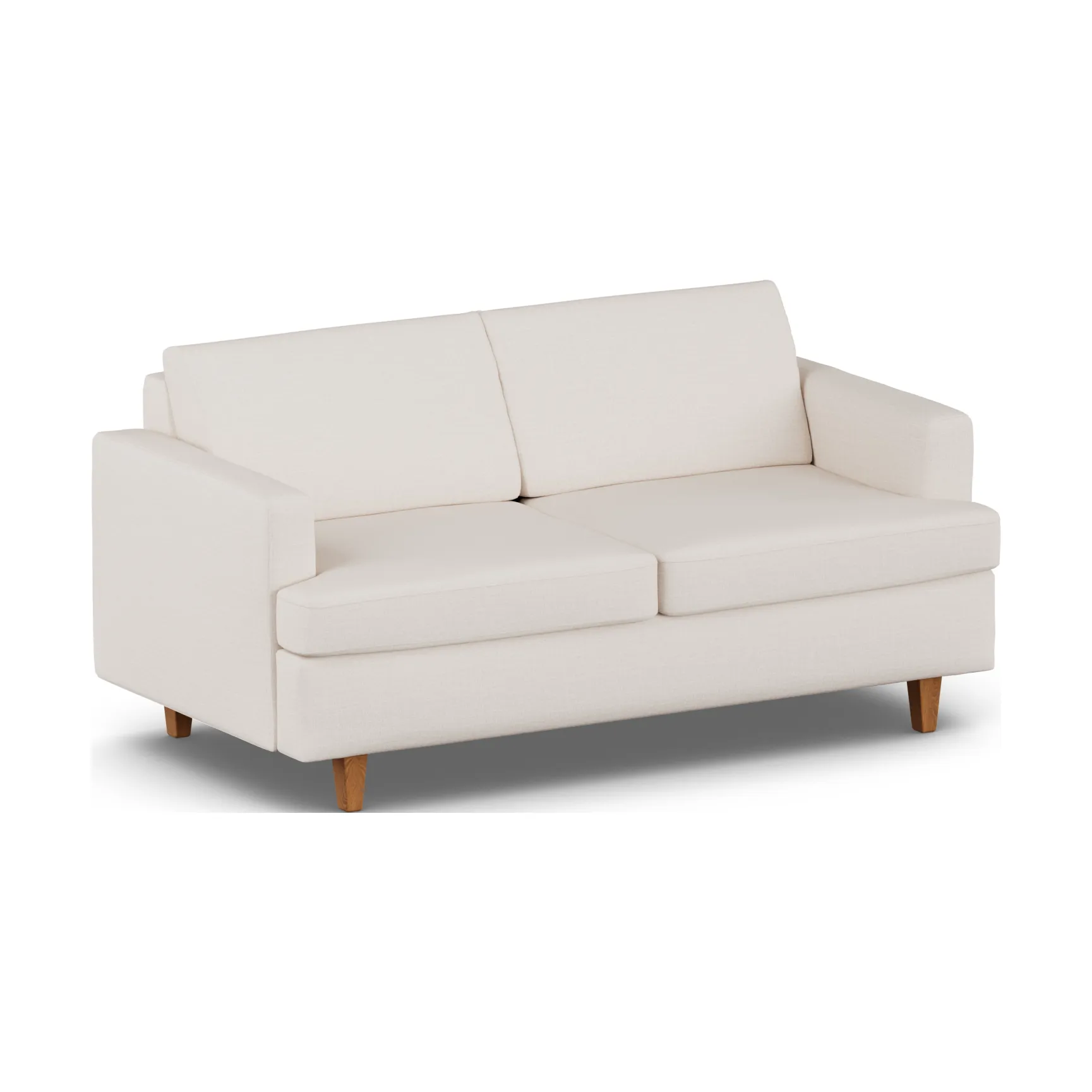 Binga 2,5-sits bäddsoffa, Same Off White 6671-ekbetsad ask 1898