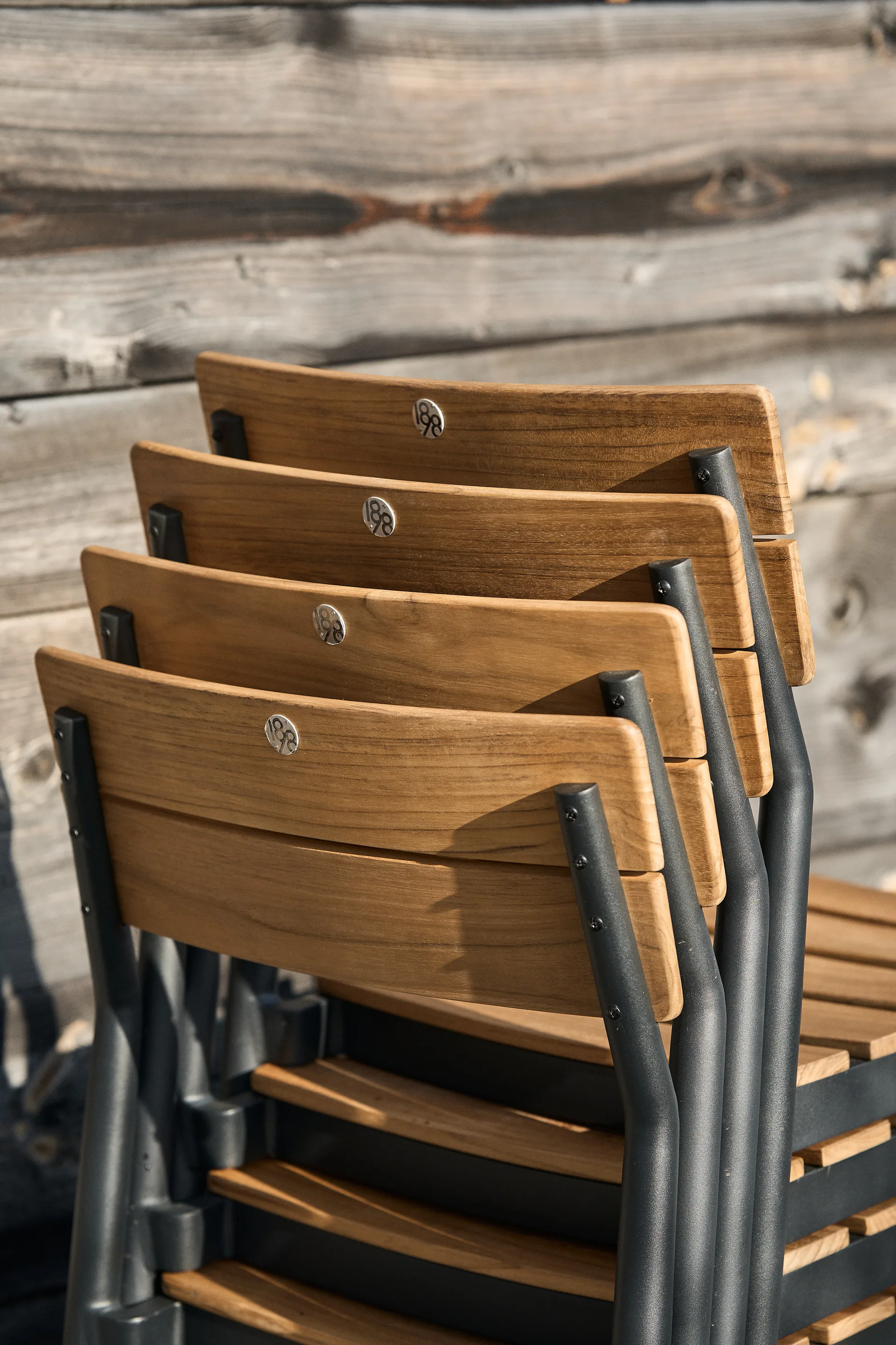 Björnö matgrupp med 4 stolar teak,  1898