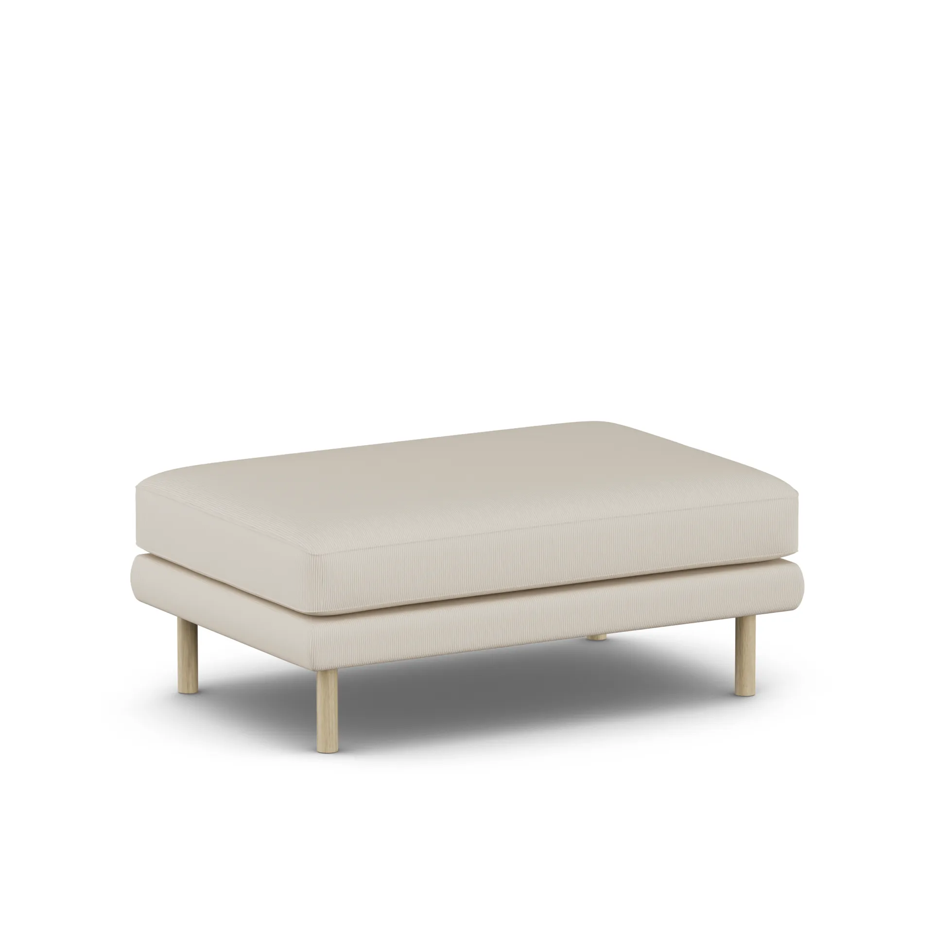 Bredhult fotpall, Jump Beige 1956-vitoljad ek 1898