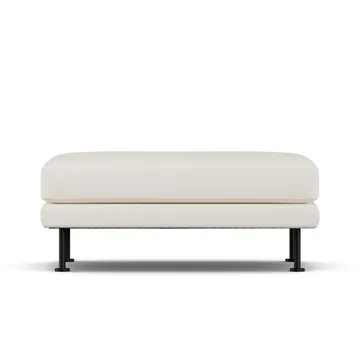 Bredhult fotpall - Jump Off White 1954-svart stål - 1898