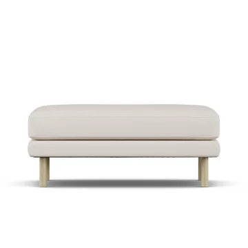 Bredhult fotpall - Same Off White 6671-vitoljad ek - 1898