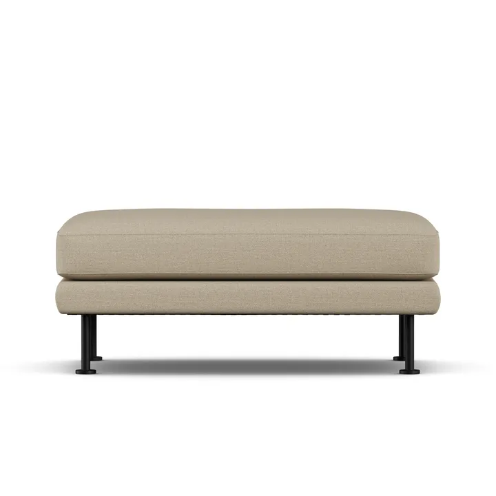 Bredhult fotpall - Same Sand 6672-svart stål - 1898