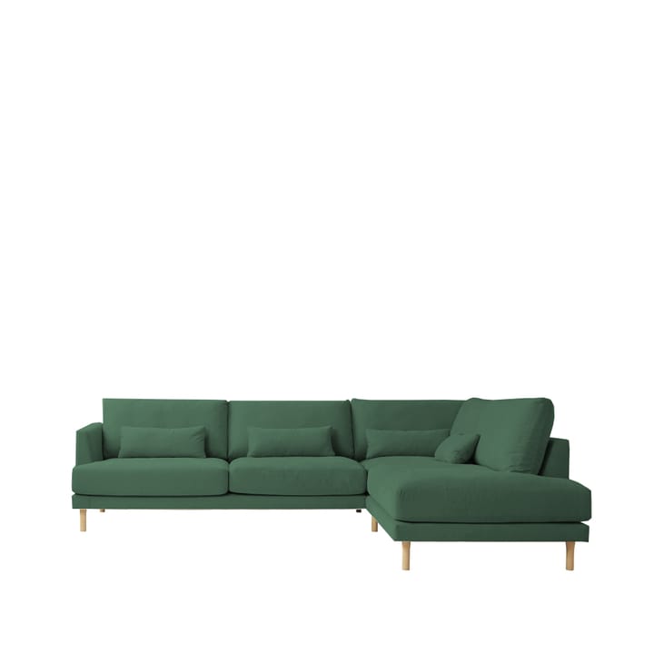 Bredhult modulsoffa A1 - Alaska 0192 moss-vitoljad ek - 1898