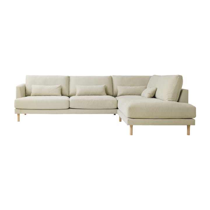 Bredhult modulsoffa A1 vitoljade ekben - Bern 0341 Beige - 1898