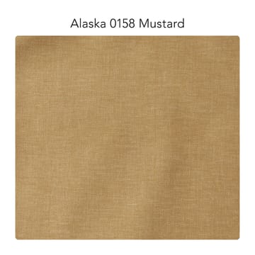 Bredhult modulsoffa A2 - tyg alaska 0158 mustard, vitoljade ekben - 1898