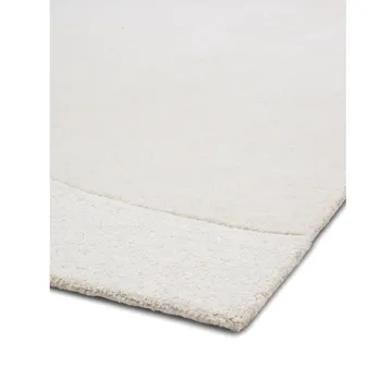 Cirklar matta - vit, 170x240 cm - 1898