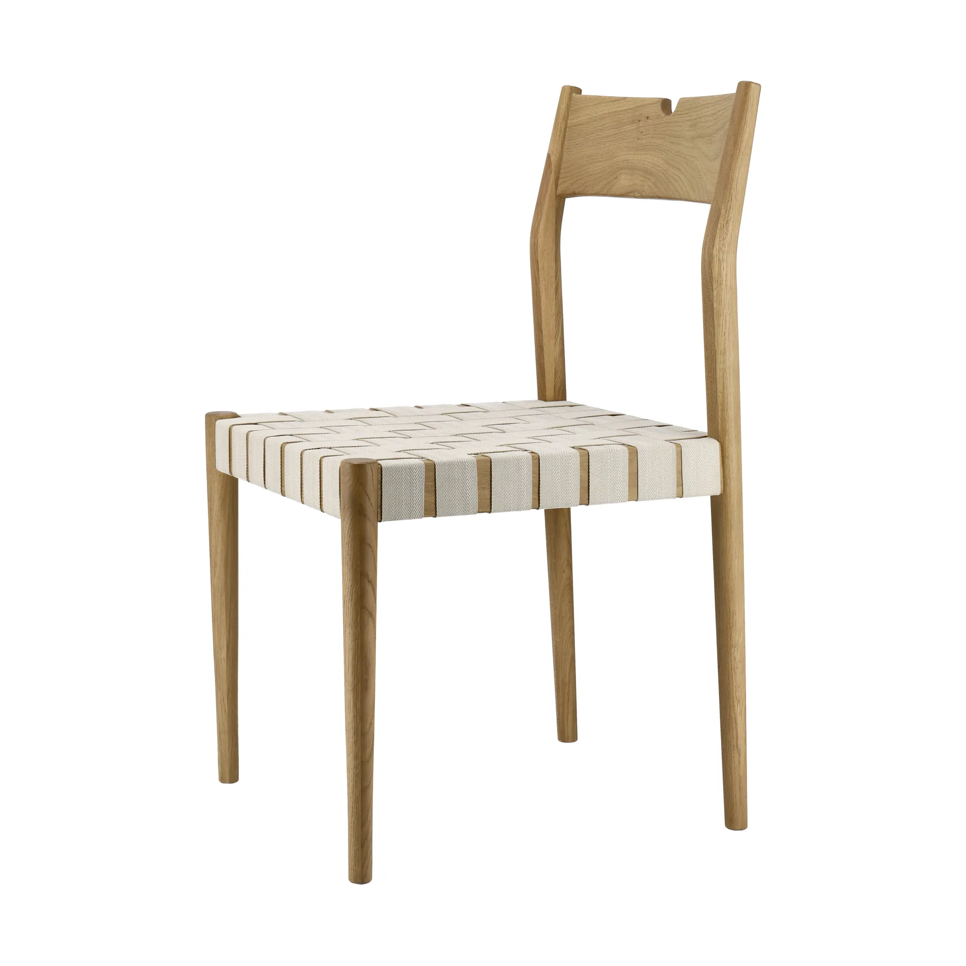 Ekeryd matstol, Webbing-laquered oak 1898