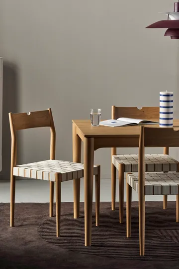 Ekeryd matstol - Webbing-laquered oak - 1898