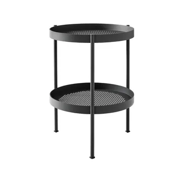 Furen sidobord - Mörkgrå-förzinkad-fasta skivor - 1898