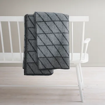 Gärde pläd - grå/svart - 1898