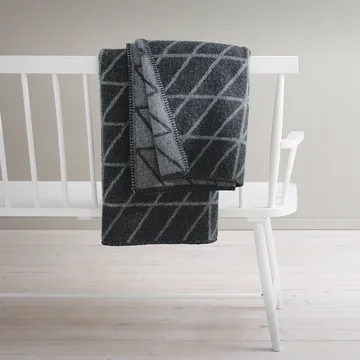 Gärde pläd - grå/svart - 1898