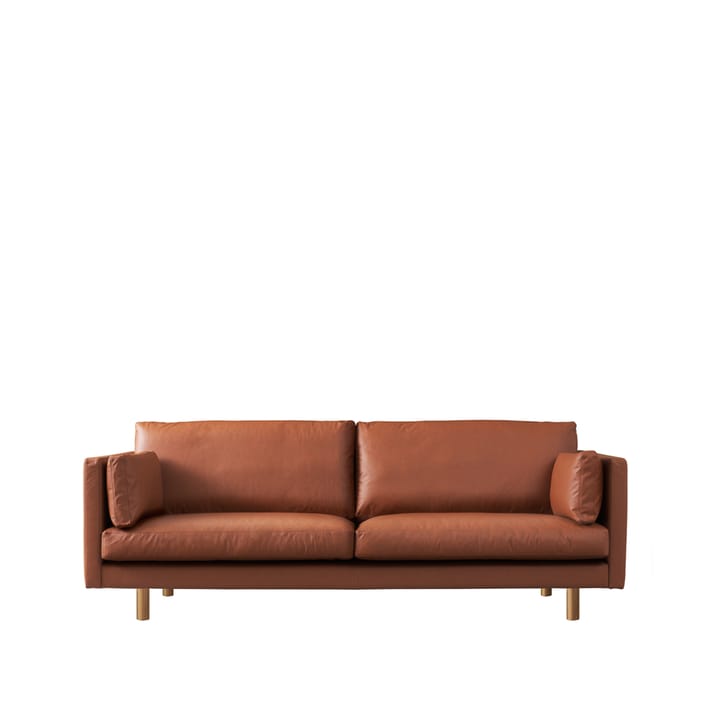 Haga 3 sits soffa - Sevilla Cognac 4003-ljus ek - 1898