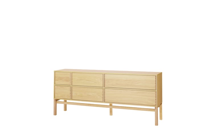 Hylte sideboard 6 lådor 172x73 cm - Ek - 1898