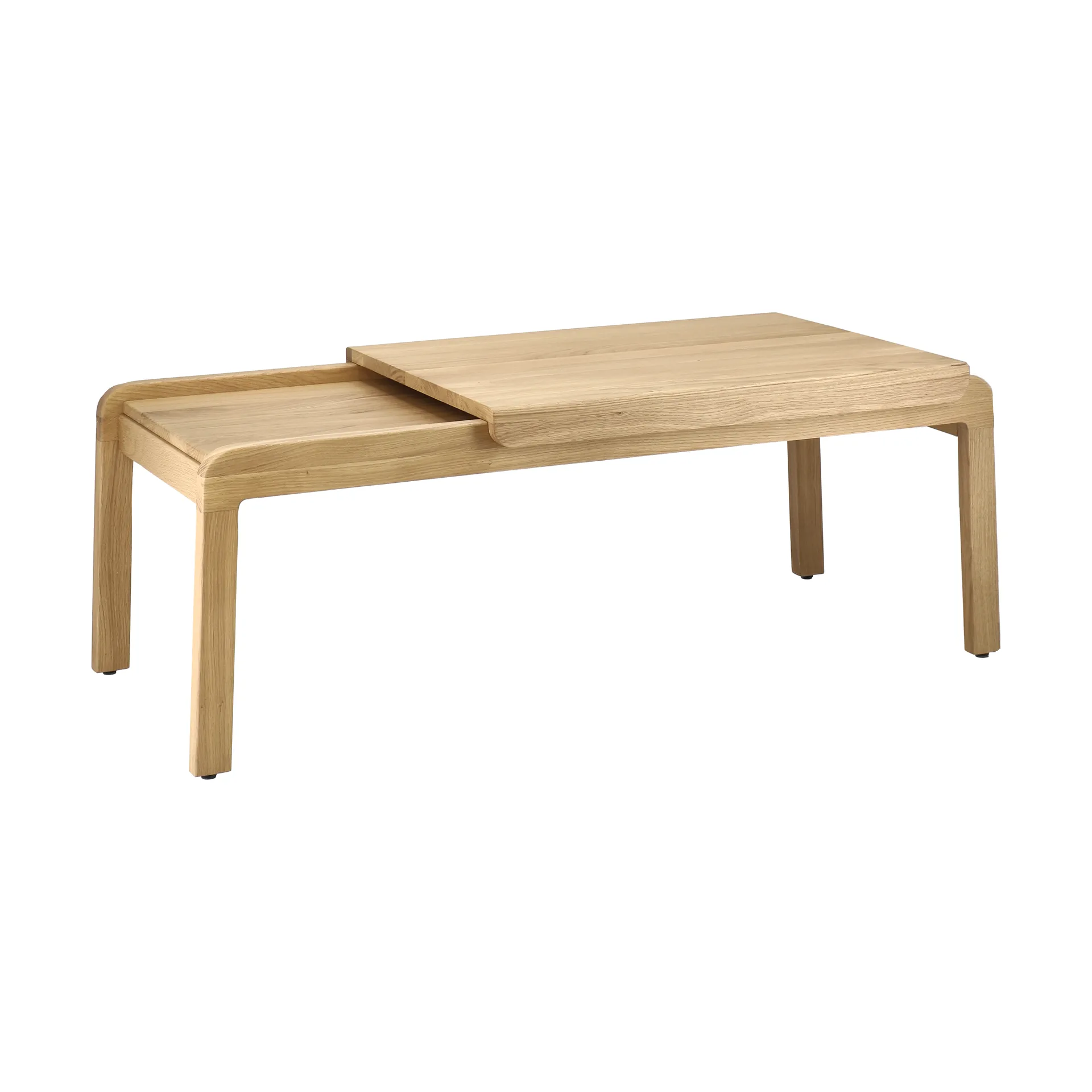 Knutskog soffbord 115x52x41 cm, Naturlackad ek 1898
