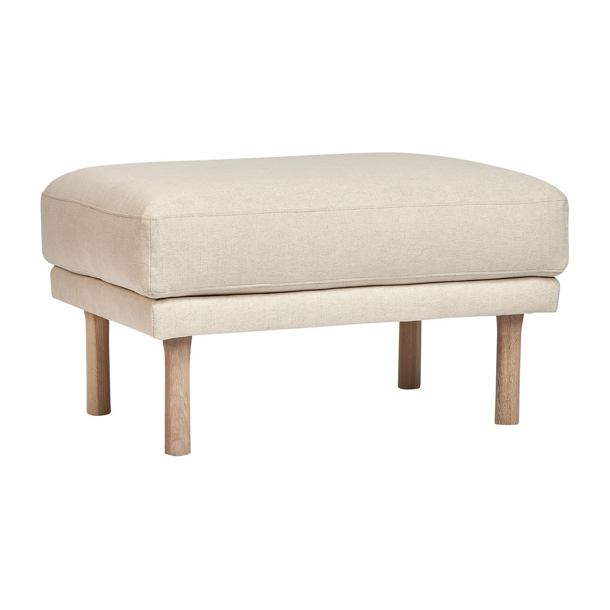 1898 Lidnäs fotpall Caleido beige | Skandinavisk Design | Fåtöljer & Fotpallar | Beige