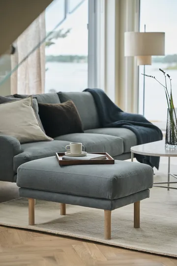 Lidnäs fotpall - Caleido Grey 1240-vitoljad ek - 1898