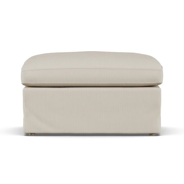 Linnevik fotpall - Jump Beige 1956-vitoljad ek, med kappa - 1898