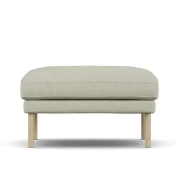 Linnevik fotpall - Luiza Beige 3981-vitoljad ek - 1898