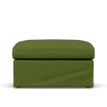 Linnevik fotpall - Luiza Green 3975-vitoljad ek, med kappa - 1898