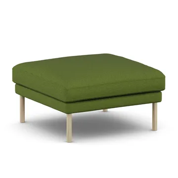 Linnevik fotpall - Luiza Green 3975-vitoljad ek, utan kappa - 1898