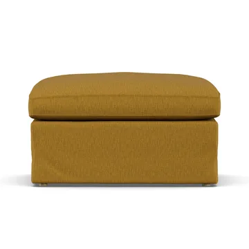 Linnevik fotpall - Luiza Mustard 3972-vitoljad ek, med kappa - 1898