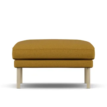 Linnevik fotpall - Luiza Mustard 3972-vitoljad ek - 1898