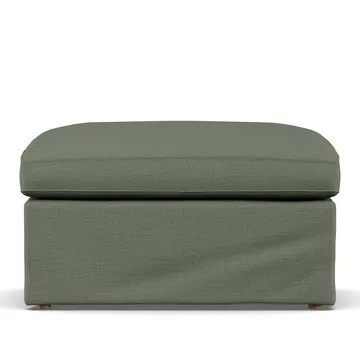 Linnevik fotpall - Same Forest 6677-vitoljad ek, med kappa - 1898