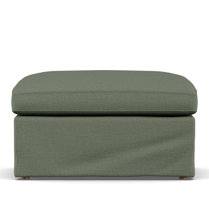 Linnevik fotpall - Same Forest 6677-vitoljad ek, med kappa - 1898