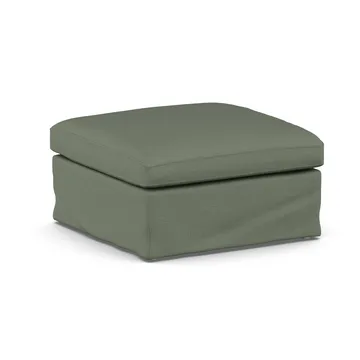Linnevik fotpall - Same Forest 6677-vitoljad ek, med kappa - 1898