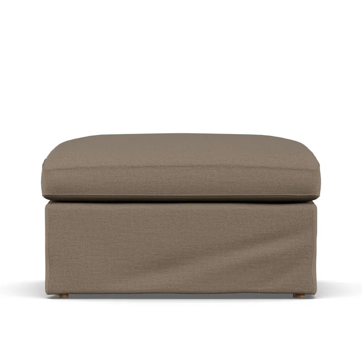 Linnevik fotpall - Same Mole 6674-vitoljad ek, med kappa - 1898