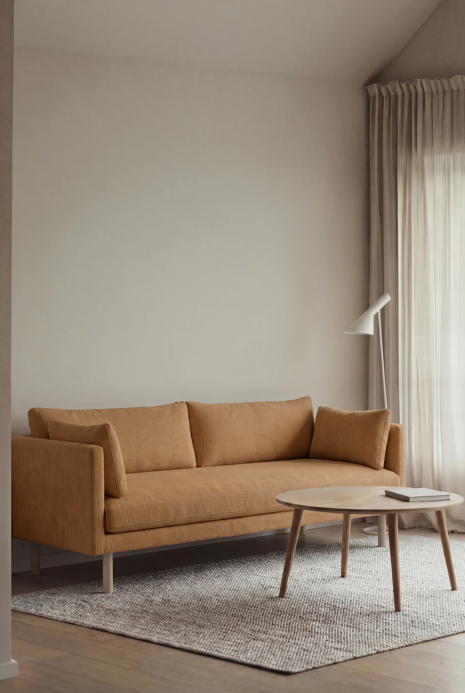 Linnevik soffa, Jump Honey 1959-vitoljad ek, 3-sits 1898