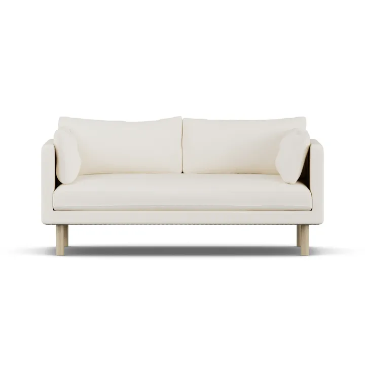 Linnevik soffa - Jump Off White 1954-vitoljad ek, 2-sits - 1898