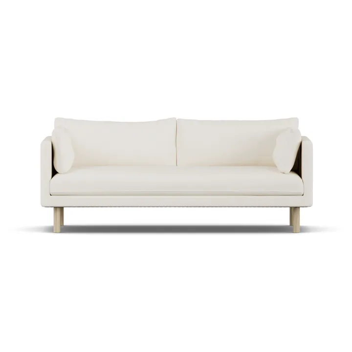Linnevik soffa - Jump Off White 1954-vitoljad ek, 3-sits - 1898