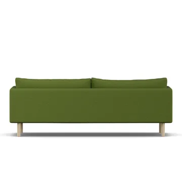 Linnevik soffa - Luiza Green 3975-vitoljad ek, 4-sits - 1898