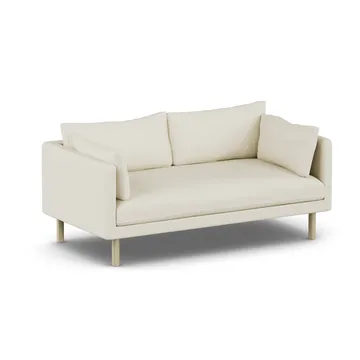 Linnevik soffa - Oslo Nature 1540-vitoljad ek, 2-sits, utan kappa - 1898