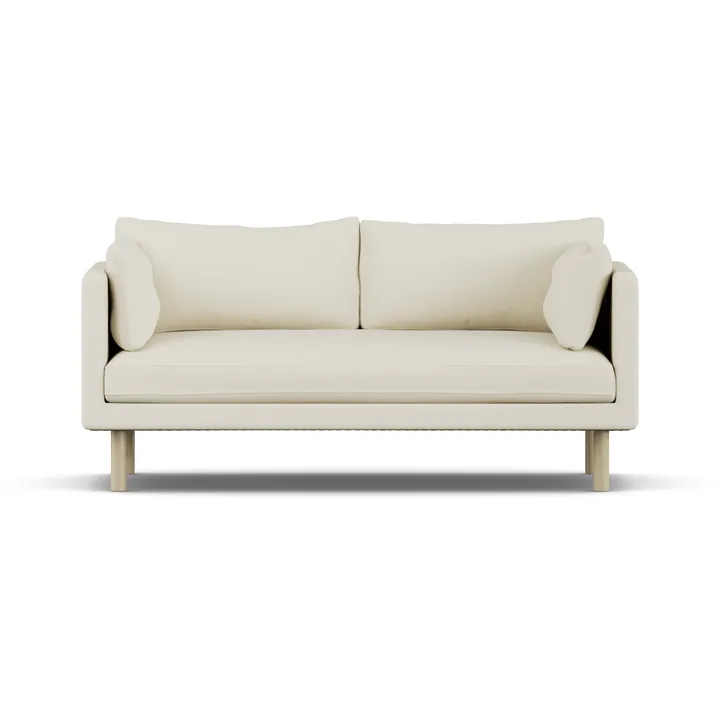 Linnevik soffa - Oslo Nature 1540-vitoljad ek, 2-sits - 1898