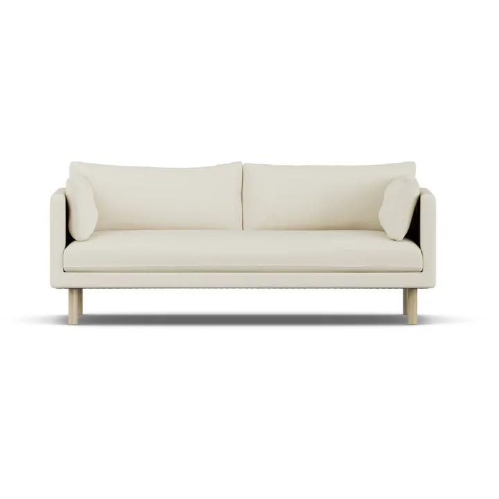 Linnevik soffa - Oslo Nature 1540-vitoljad ek, 3-sits - 1898